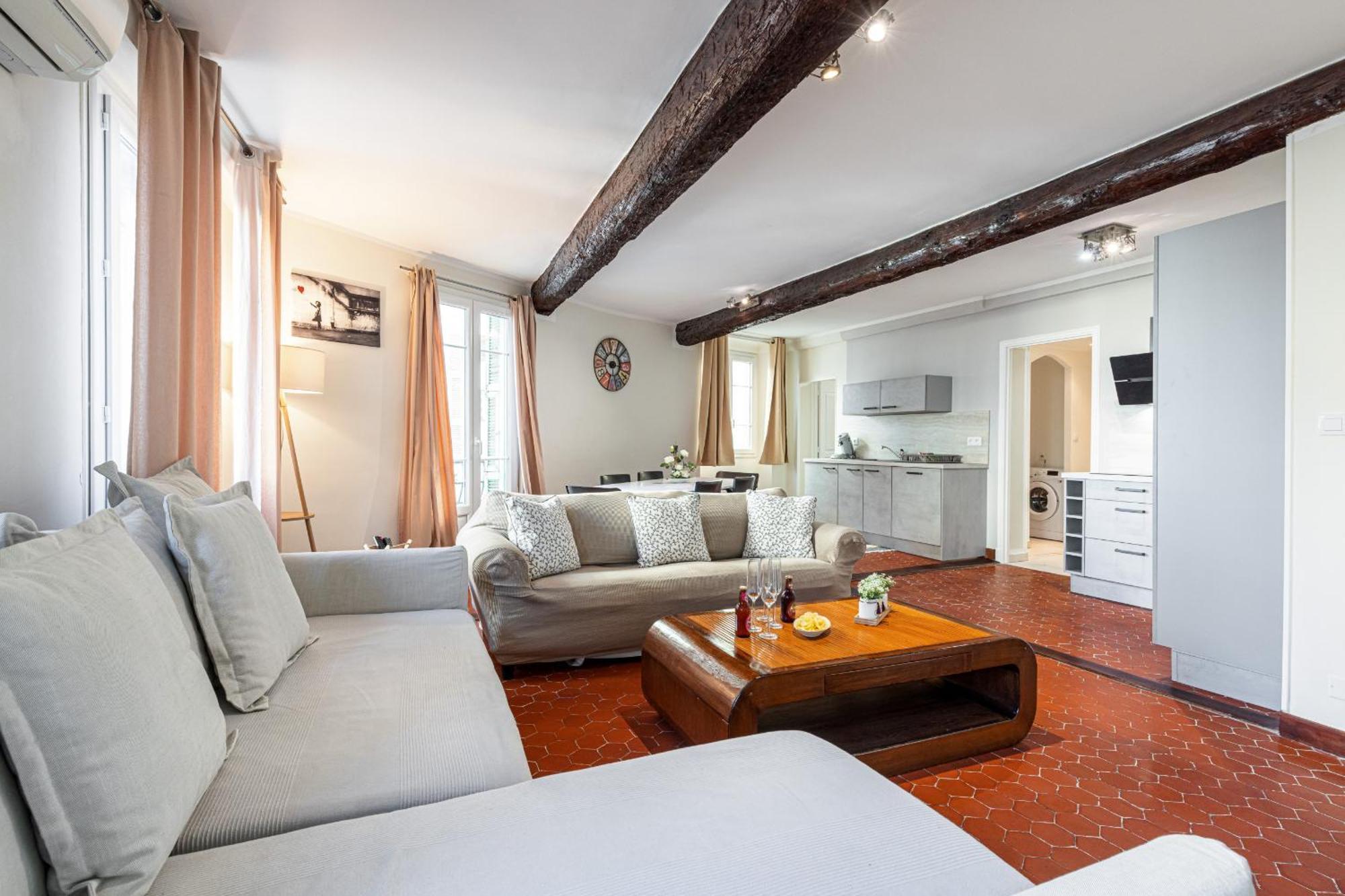 Large 3 Bdr Old Town - Ac Apartment Nice Bagian luar foto